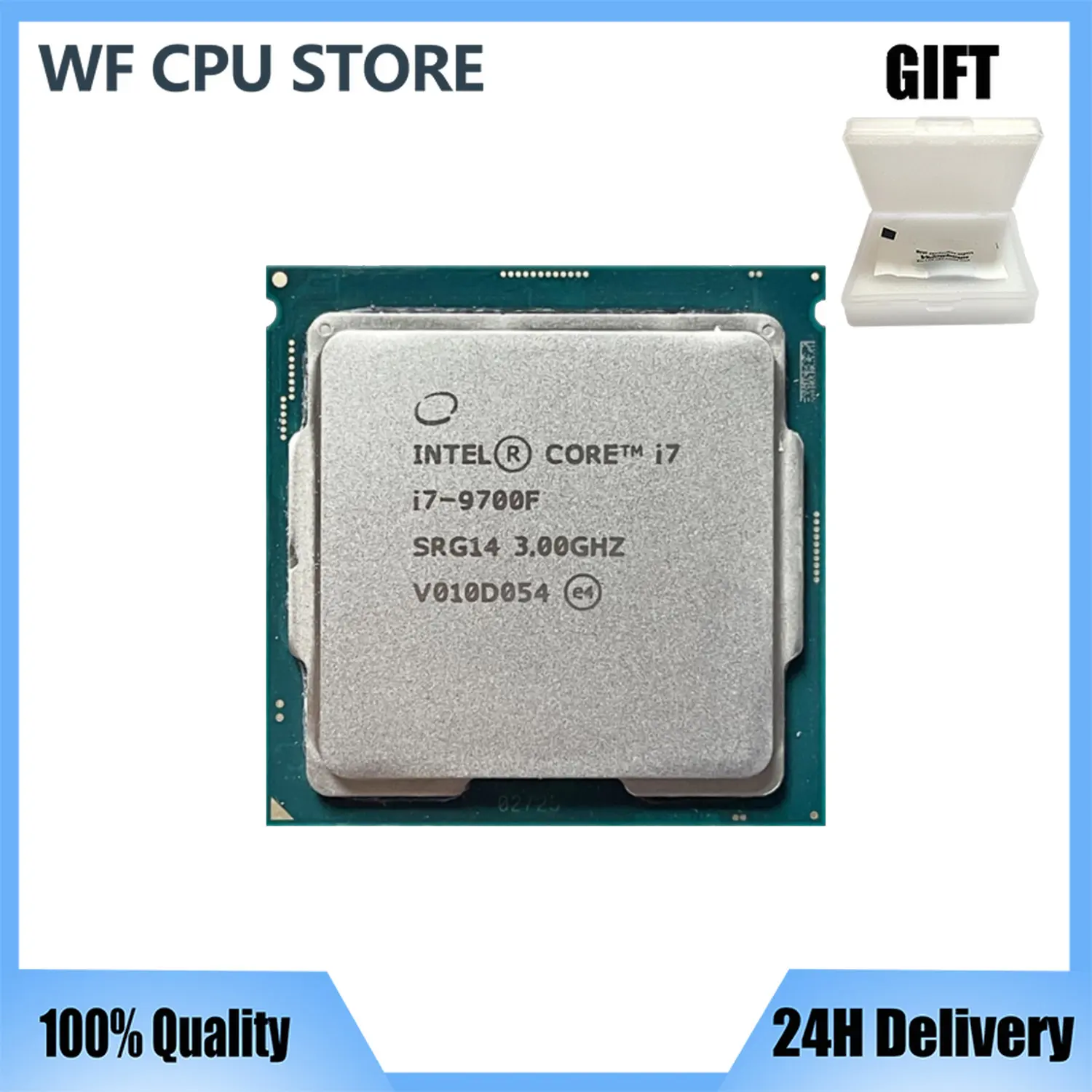 Intel Core i7-9700F i7 9700F 3,0 Ghz Восьмиядерный Восьмипоточный процесор на 12 М 65 W Настолен КОМПЮТЪР LGA 1151