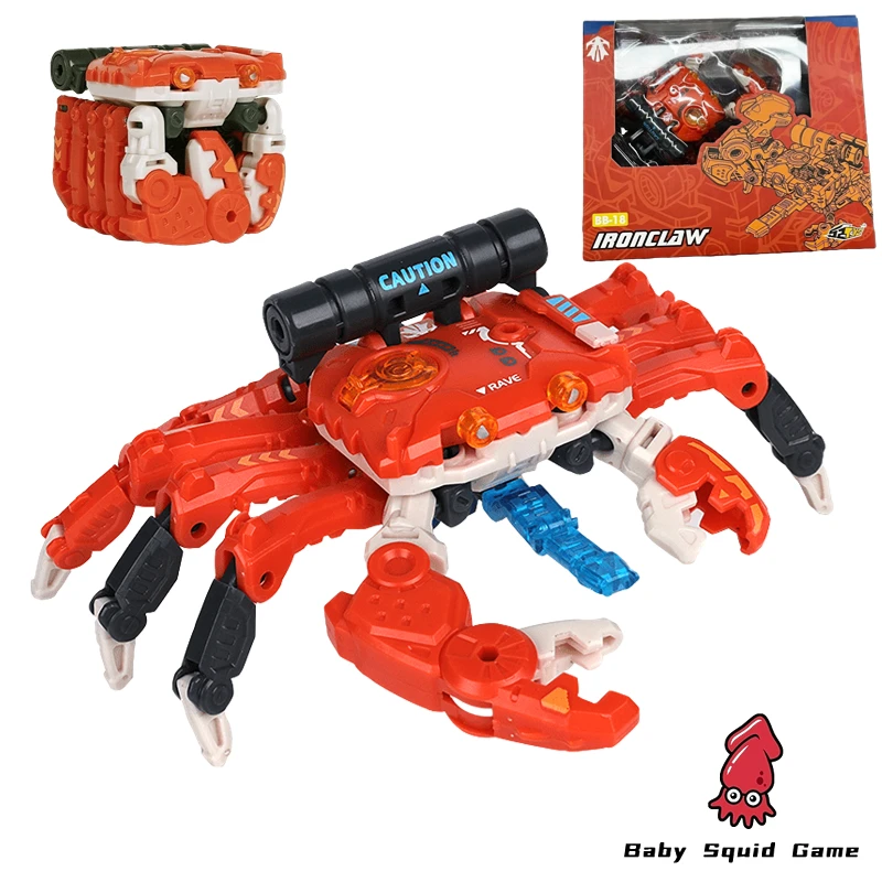 Оригинален състав 52TOYS Beastbox BB18 Ironclaw играчка-трансформатор в една малка част, статуетка, модел, колекция от играчки, хобита, подарък