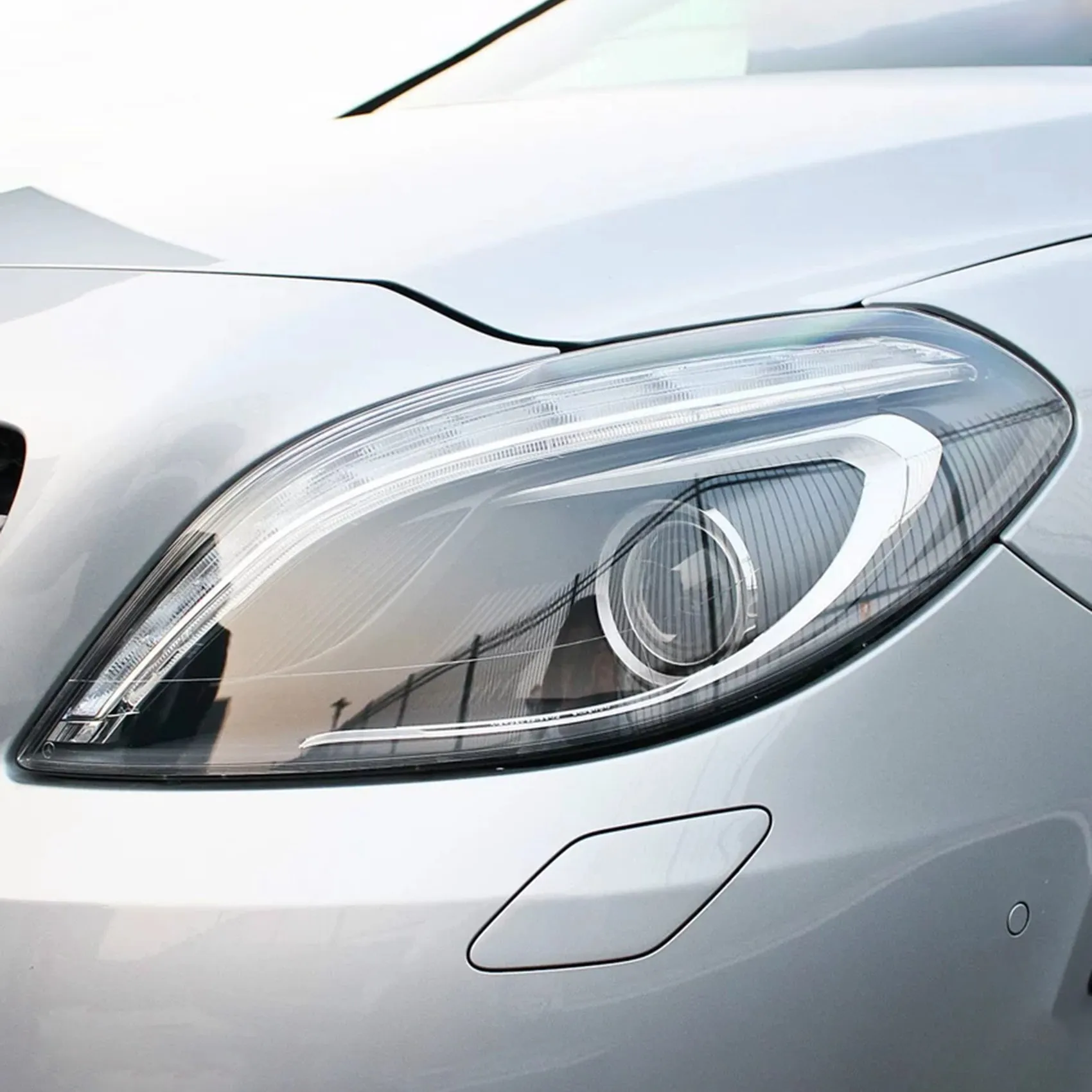 Капак на Обектива Автомобилни Фарове Прозрачна Обвивка Фарове Замества Лампа за Benz B-Class W246 B180 B200 2012-2015 Ляво