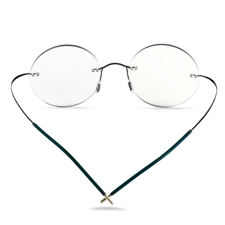 Ультралегкие и гъвкави Титанов Очила За Жени, Кръгли Очила За Късогледство, Оптични Очила в Датската Корейската Ръбове, Мъжки слънчеви Очила По Рецепта