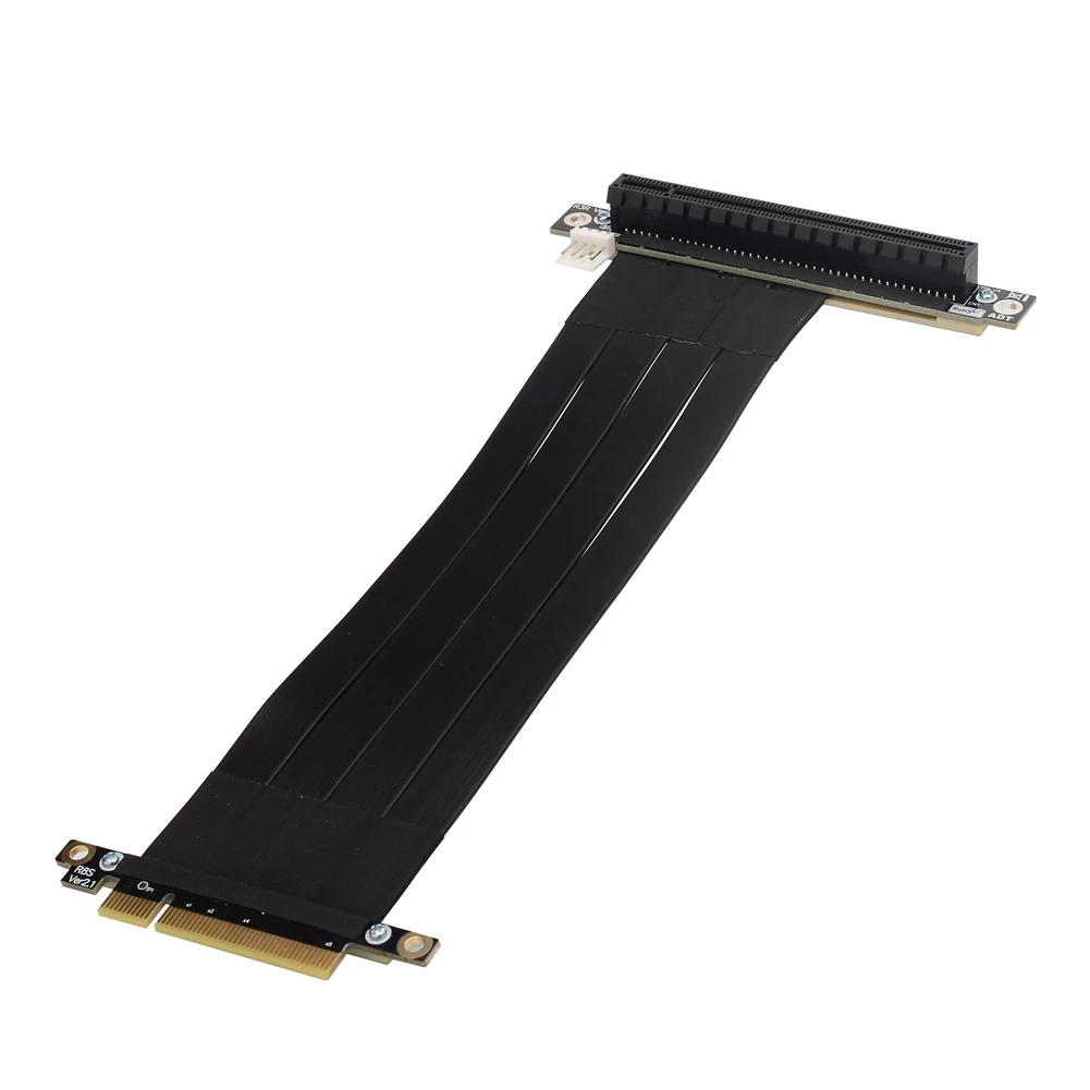 RTX 3060 PCIE X8-X16 Удлинительный Кабел за майнинга PCI-e 8x 16x Адаптер Странично X99 Сървър С Няколко карти ETH Миньор SATA Power