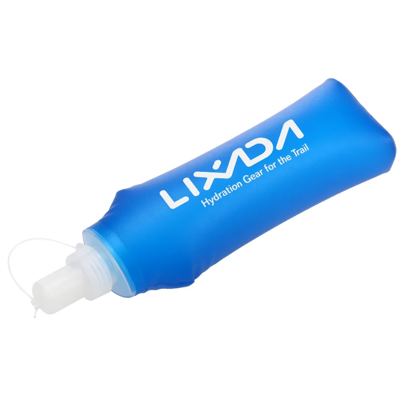 Lixada 1/2 бр 500 мл, спорт на открито, на къмпинг, бягане, велосипед, лека бутилка за вода, сгъваема мека фляжка от TPU, чанта за вода