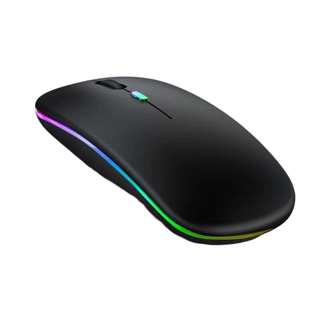 Bluetooth-съвместима мишка с матирано/гланц цвят, висококачествена компютърна мишка за дома, спални, офис