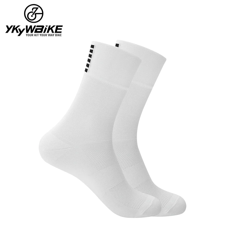 YKYWBIKE 5 чифта спортни състезания чорапи за колоездене, набор от професионални маркови спортни чорапи, чорапи дишащи за шоссейного на велосипеда, мъжки и женски