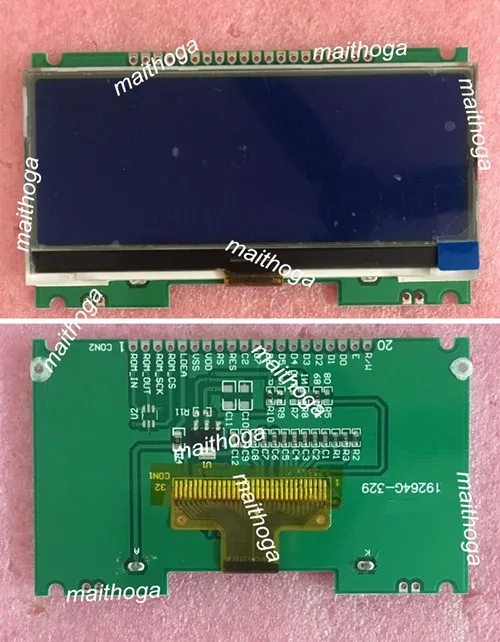 LCD екран 20P/32P КПГ 19264 (такса / без таксите) IST3020 IC 3,3 V 5V Бяла/Синя подсветка SPI /Паралелен интерфейс