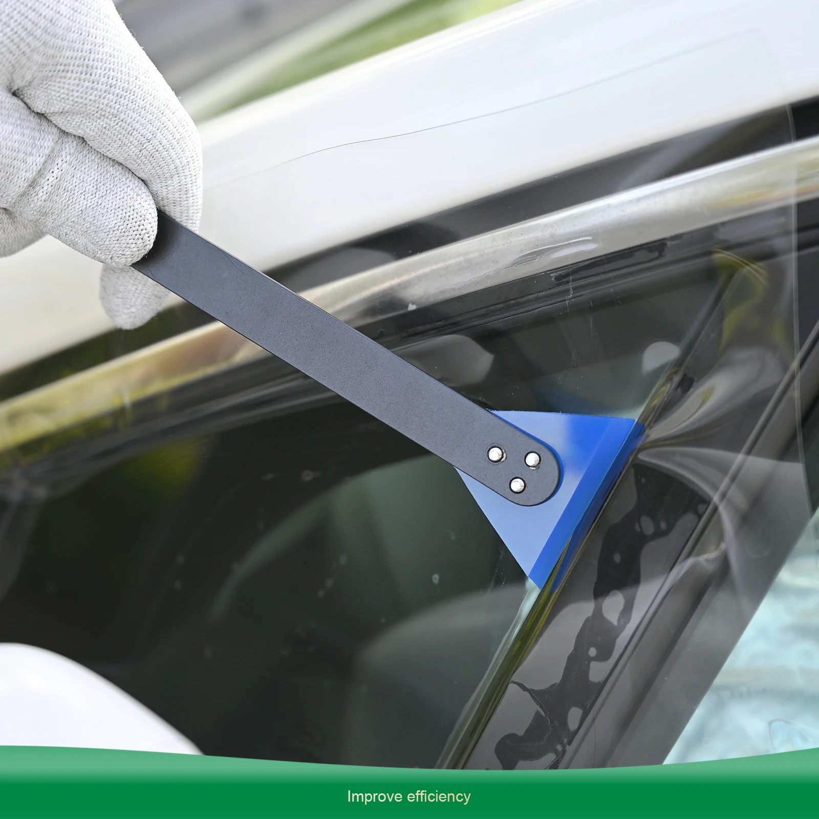 EHDIS 1 /2 елемента Двустранен Оцветяването на Автомобила Ракел За Прозорец Фолио Стъргало За Рисуване Пречистване на Предното Стъкло, изработени От Въглеродни Влакна Инструмент За Обяснения Филм