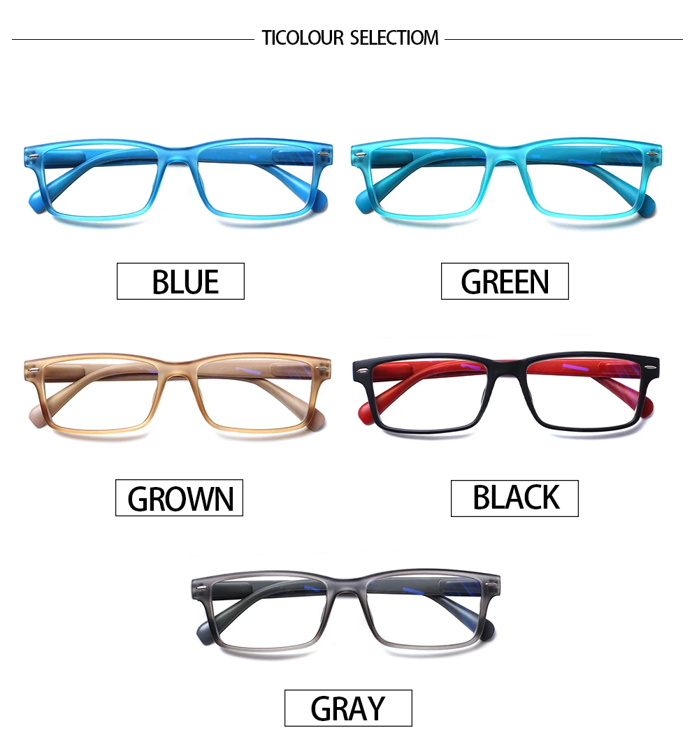 Boncamor 2022 Нови очила за четене, блокиране на синя светлина, мъжки и женски очила за зрението, предписани оптични компютърни очила с защита от uv