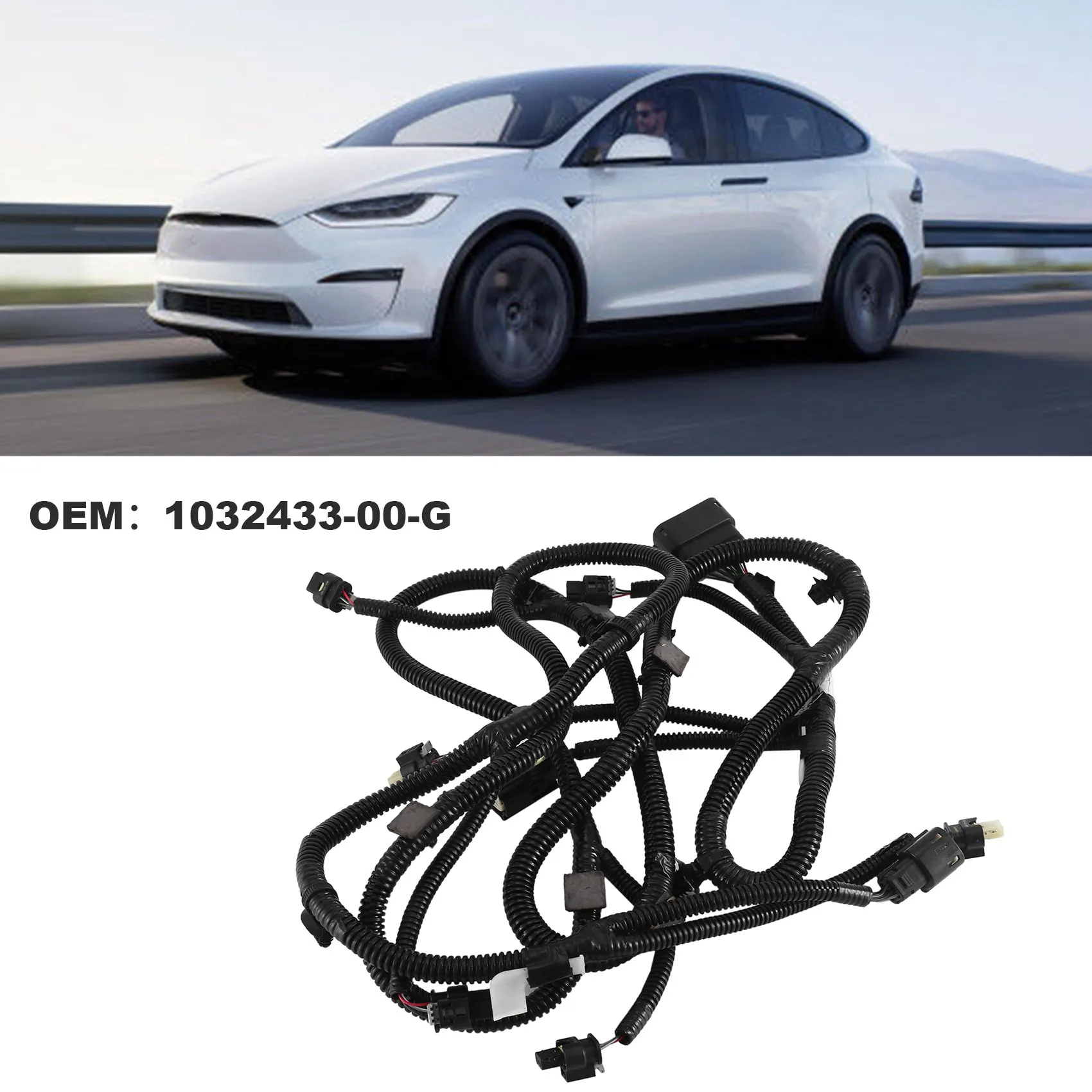 1032433-00-G Автомобилен колан, кабели за паркиране, предна броня PDC за Tesla, модел X 2016-2019 103243300G