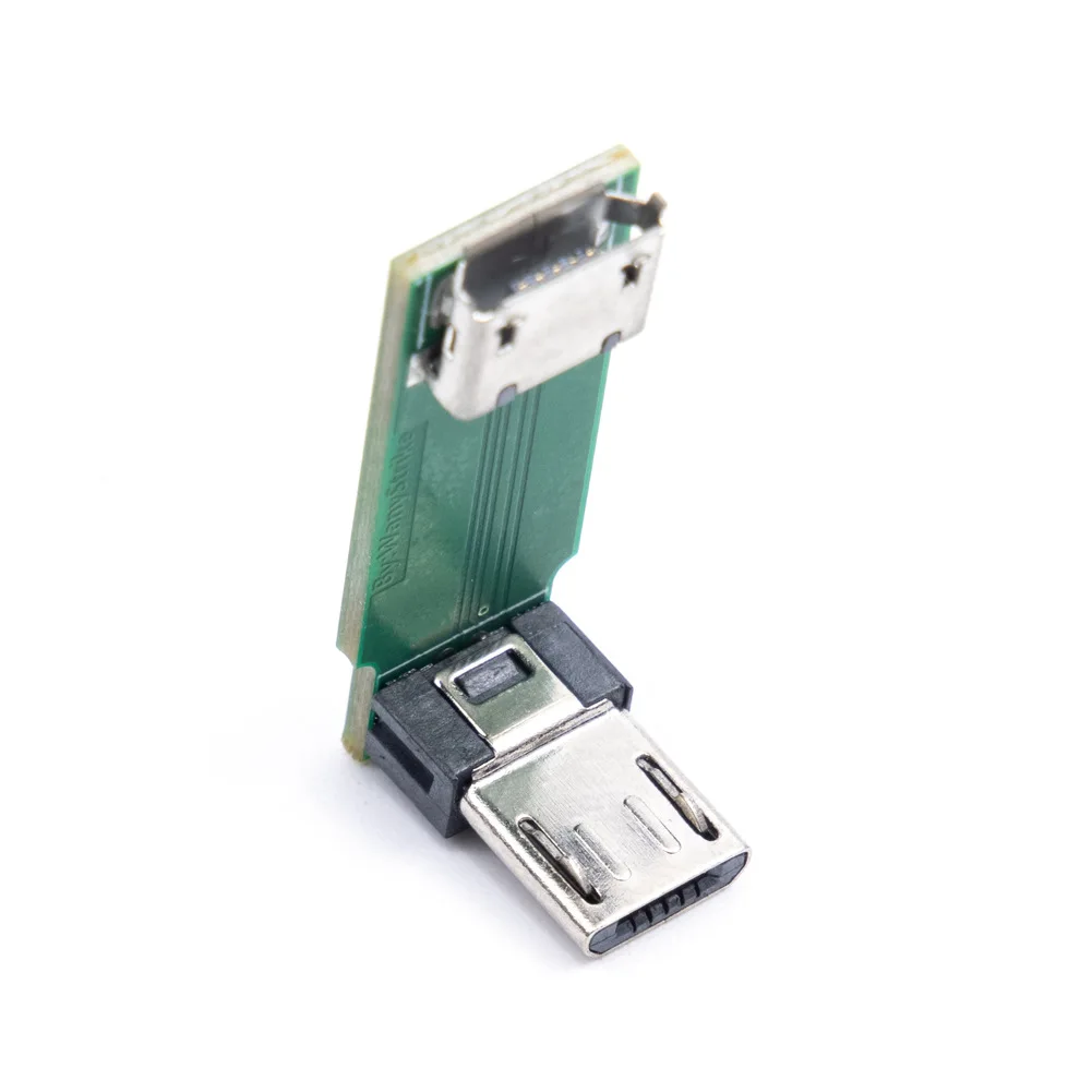 1 / 2 елемента Преходна Плоча iFlight L-Type USB Micro От Мъжете Към жените Такса за Разширяване на 27x9x12 мм за RC FPV Състезателни Контролер на Полет