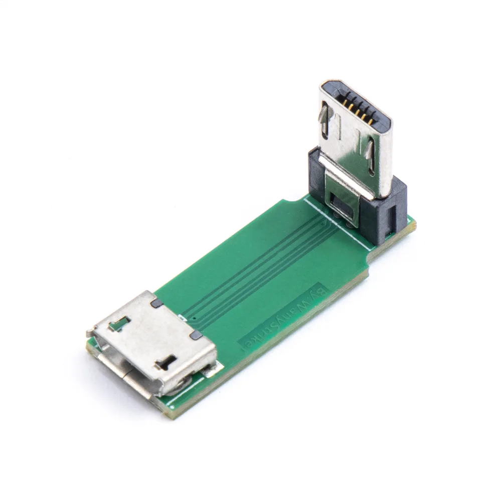 1 / 2 елемента Преходна Плоча iFlight L-Type USB Micro От Мъжете Към жените Такса за Разширяване на 27x9x12 мм за RC FPV Състезателни Контролер на Полет